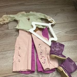 American Girl Nicki,s ranch outfit